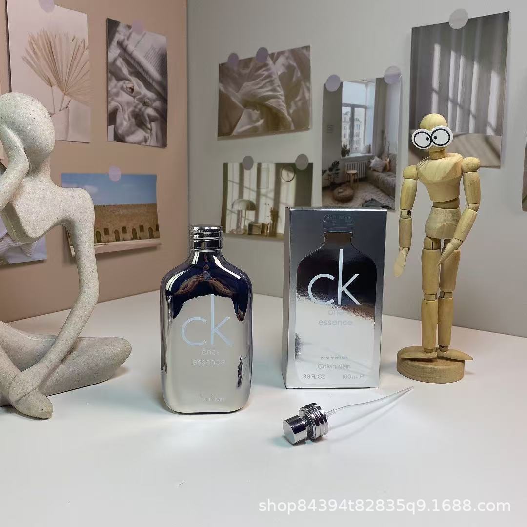 Comercio exterior transfronterizo CK perfume CK botella blanca UN perfume ck versión esencia ck botella negra ser perfume 100ml dropshipping al por mayor Solo CK/Essencia imagen 1