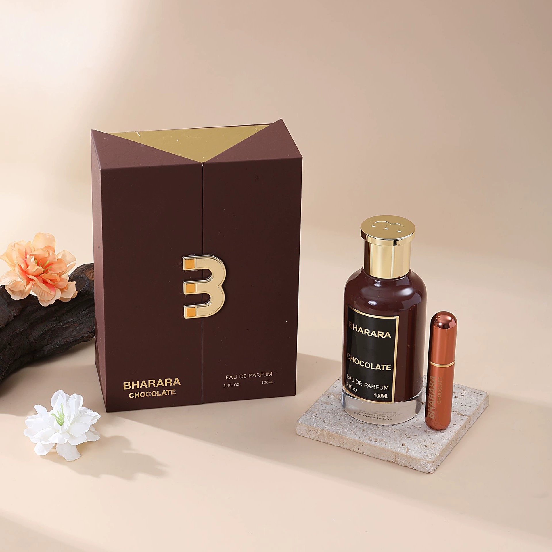 Perfume Bharar King Grey Balala de 100 ml, un éxito de ventas internacional, ideal para Oriente Medio, Dubái y Arabia. Marrón imagen 1