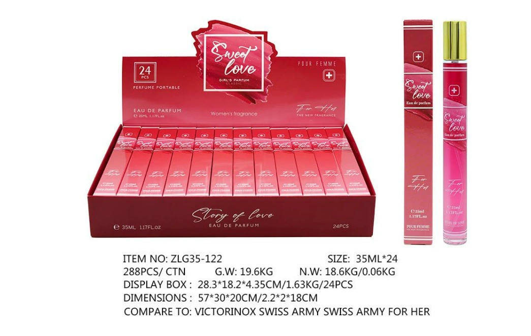 Muestras de Perfume al por Mayor para Comercio Exterior, Fragancia Portátil de Larga Duración de 35ml, Muestras de Perfume Árabe Unisex. ZLG-122 imagen 1
