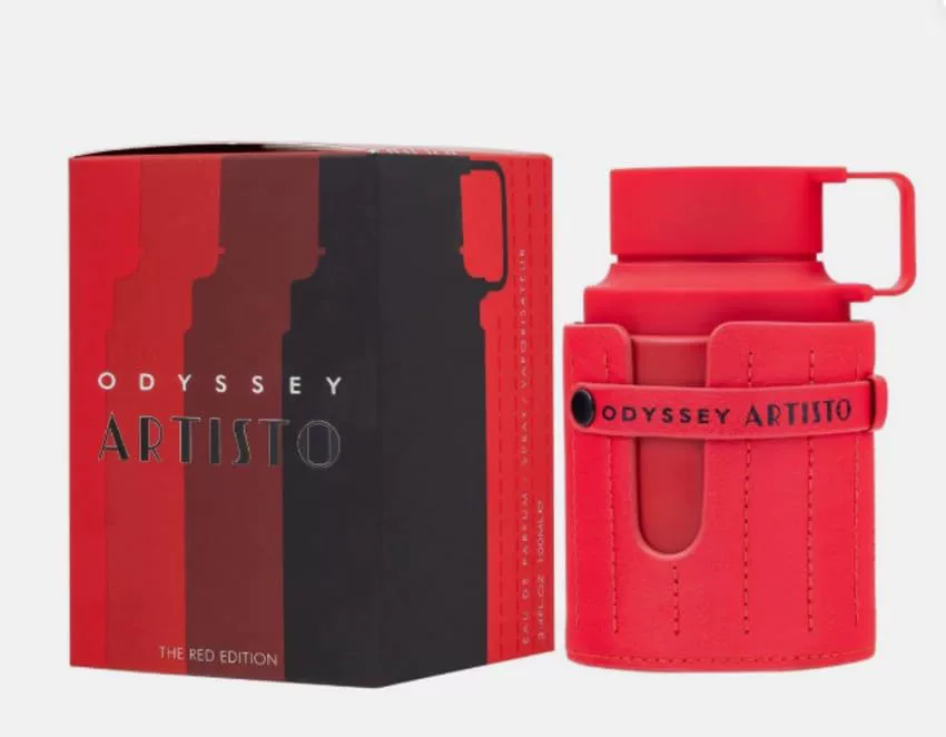 Producto estrella transfronterizo: la línea completa de vasos de agua Armaf Odyssey, perfume exclusivo de exportación de gran demanda en Oriente Medio. Odisea roja imagen 1