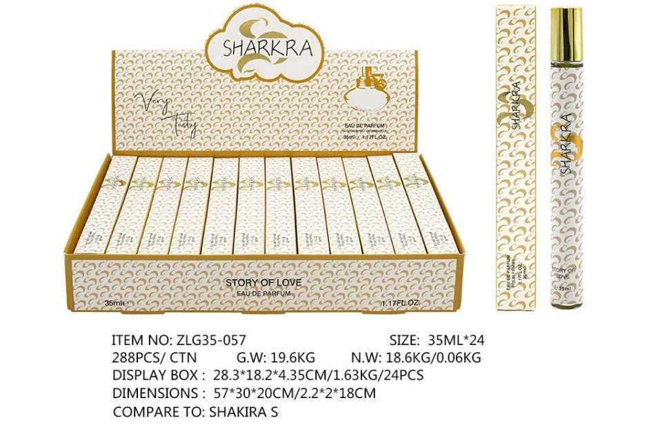 Muestras de Perfume al por Mayor para Comercio Exterior, Fragancia Portátil de Larga Duración de 35ml, Muestras de Perfume Árabe Unisex. ZLG-057 imagen 1