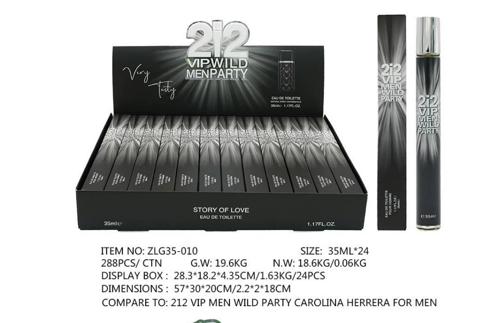 Muestras de Perfume al por Mayor para Comercio Exterior, Fragancia Portátil de Larga Duración de 35ml, Muestras de Perfume Árabe Unisex. ZLG-010 imagen 1