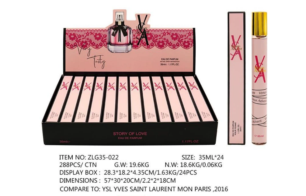 Muestras de Perfume al por Mayor para Comercio Exterior, Fragancia Portátil de Larga Duración de 35ml, Muestras de Perfume Árabe Unisex. ZLG-022 imagen 1