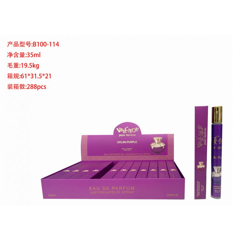 Frascos de muestra portátiles para mujer - Fragancia de larga duración - Venta al por mayor de perfumes populares de Oriente Medio, Dubái y Arabia para exportación. B100-114 imagen 1