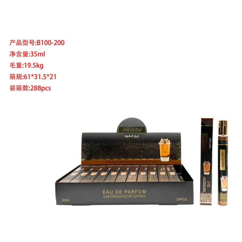 Frascos de muestra portátiles para mujer - Fragancia de larga duración - Venta al por mayor de perfumes populares de Oriente Medio, Dubái y Arabia para exportación. B100-200 imagen 1