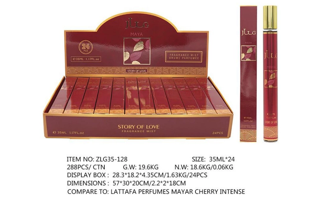 Muestras de Perfume al por Mayor para Comercio Exterior, Fragancia Portátil de Larga Duración de 35ml, Muestras de Perfume Árabe Unisex. ZLG-128 imagen 1