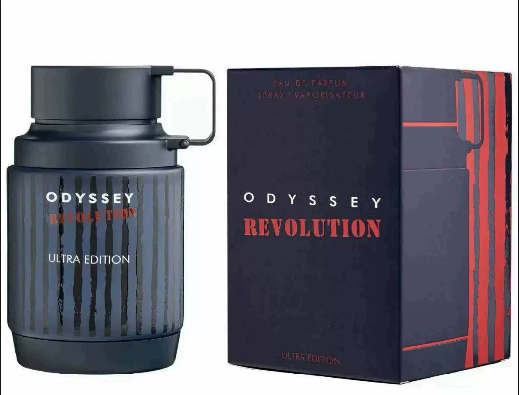 Producto estrella transfronterizo: la línea completa de vasos de agua Armaf Odyssey, perfume exclusivo de exportación de gran demanda en Oriente Medio. Odyssey-Rayas negras imagen 1