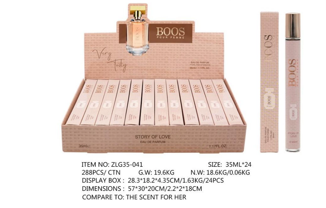 Muestras de Perfume al por Mayor para Comercio Exterior, Fragancia Portátil de Larga Duración de 35ml, Muestras de Perfume Árabe Unisex. ZLG-041 imagen 1