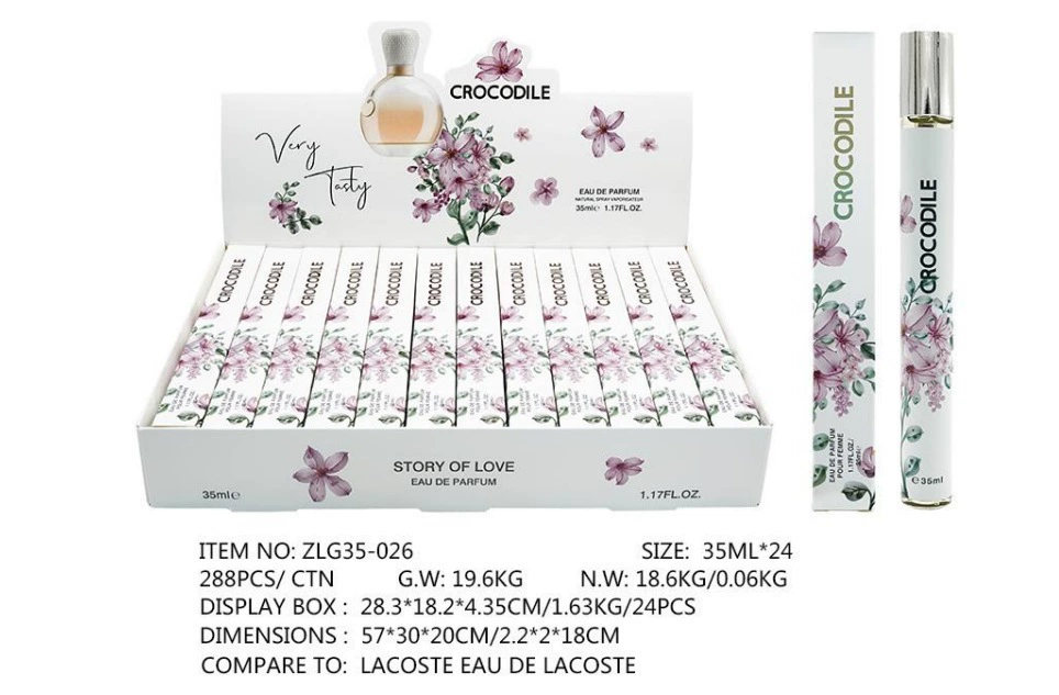 Muestras de Perfume al por Mayor para Comercio Exterior, Fragancia Portátil de Larga Duración de 35ml, Muestras de Perfume Árabe Unisex. ZLG-026 imagen 1
