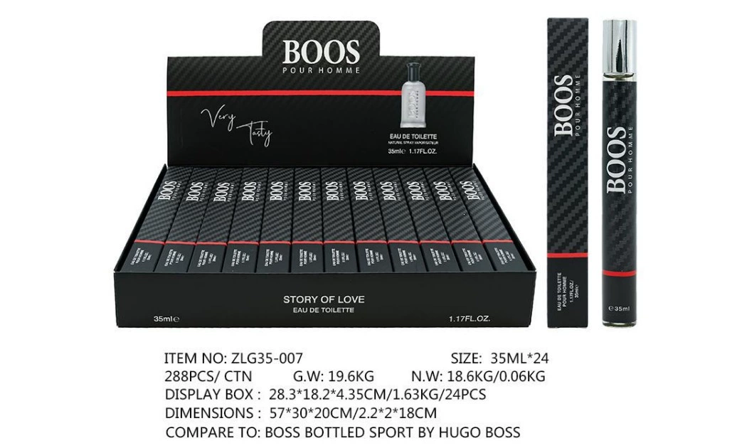 Muestras de Perfume al por Mayor para Comercio Exterior, Fragancia Portátil de Larga Duración de 35ml, Muestras de Perfume Árabe Unisex. ZLG-007 imagen 1