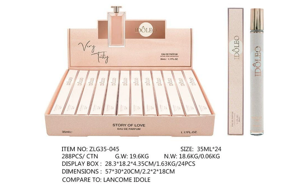 Muestras de Perfume al por Mayor para Comercio Exterior, Fragancia Portátil de Larga Duración de 35ml, Muestras de Perfume Árabe Unisex. ZLG-045 imagen 1
