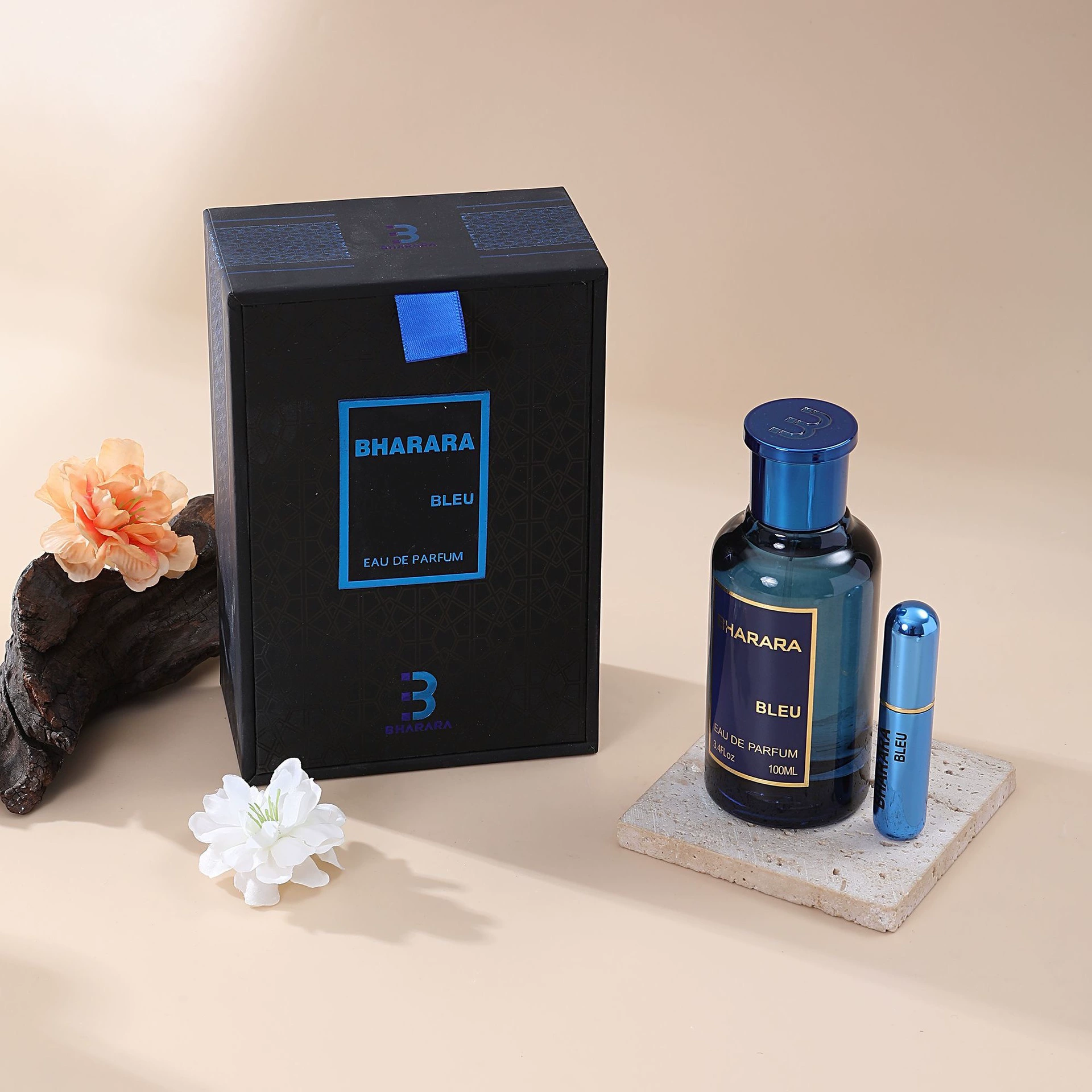 Perfume Bharar King Grey Balala de 100 ml, un éxito de ventas internacional, ideal para Oriente Medio, Dubái y Arabia. azul imagen 1