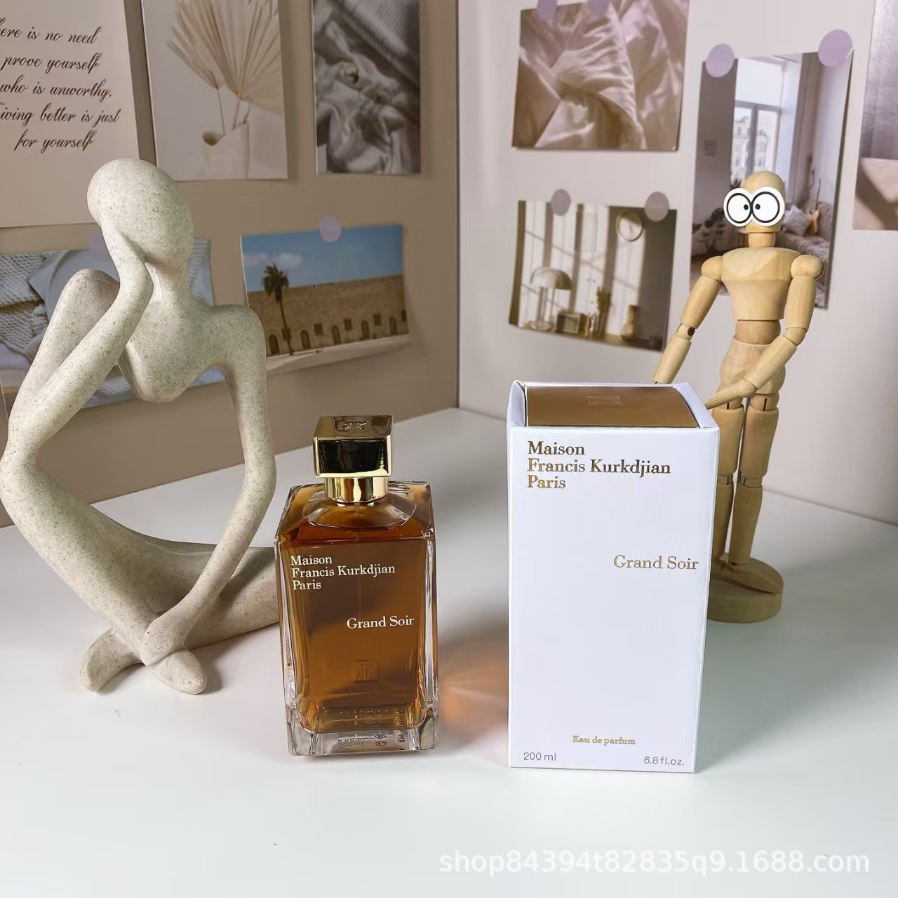 Comercio exterior transfronterizo Vietnam Beccarat rouge MFK Baccarat 540 Jian perfume de humor de satén de seda de ébano Noche de París 200ml imagen 1