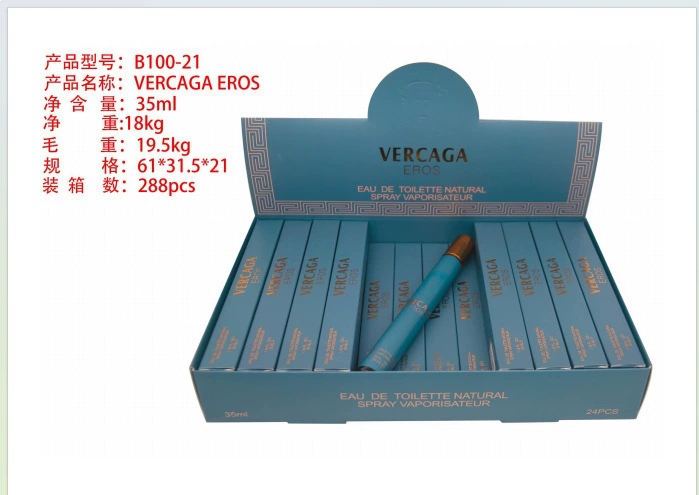 Frascos de muestra portátiles para mujer - Fragancia de larga duración - Venta al por mayor de perfumes populares de Oriente Medio, Dubái y Arabia para exportación. B100-21 imagen 1