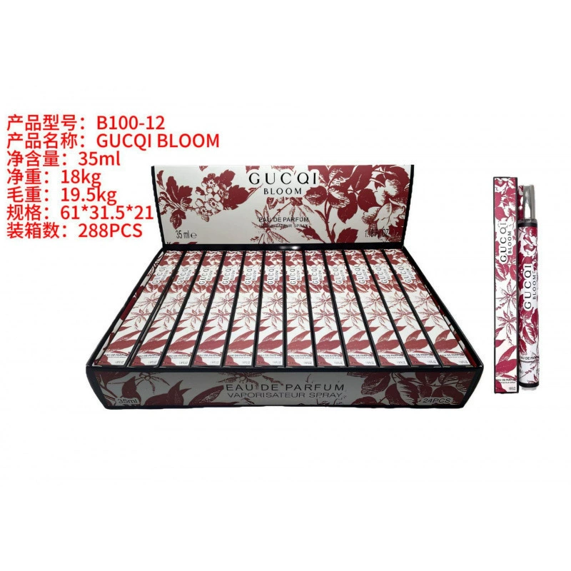 Frascos de muestra portátiles para mujer - Fragancia de larga duración - Venta al por mayor de perfumes populares de Oriente Medio, Dubái y Arabia para exportación. B100-12 imagen 1
