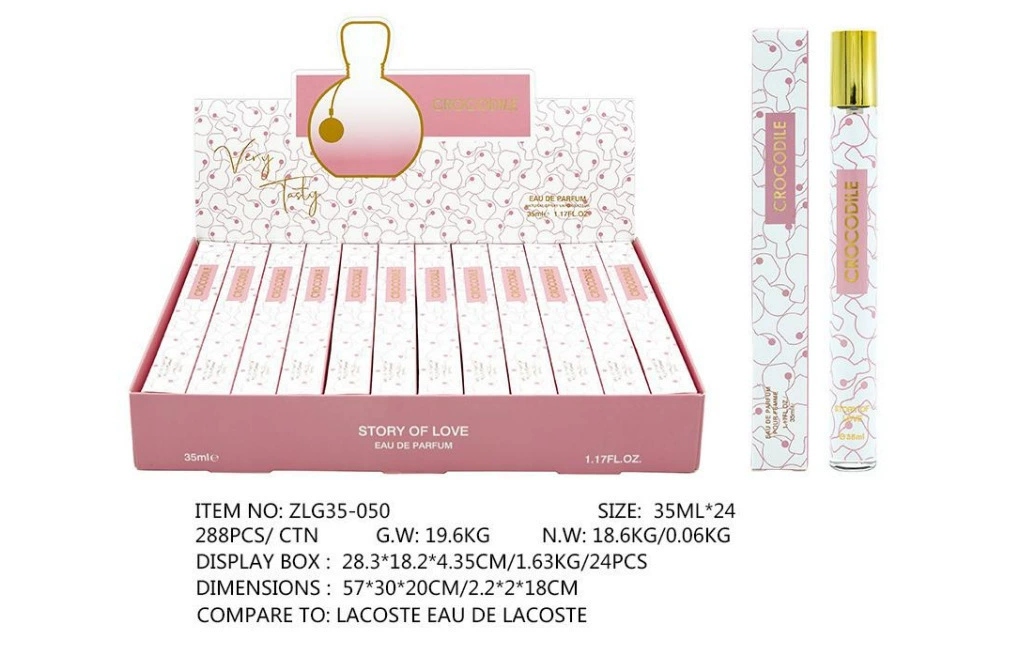 Muestras de Perfume al por Mayor para Comercio Exterior, Fragancia Portátil de Larga Duración de 35ml, Muestras de Perfume Árabe Unisex. ZLG-050 imagen 1