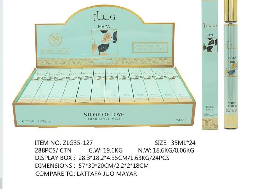 Muestras de Perfume al por Mayor para Comercio Exterior, Fragancia Portátil de Larga Duración de 35ml, Muestras de Perfume Árabe Unisex. ZLG-127 imagen 1