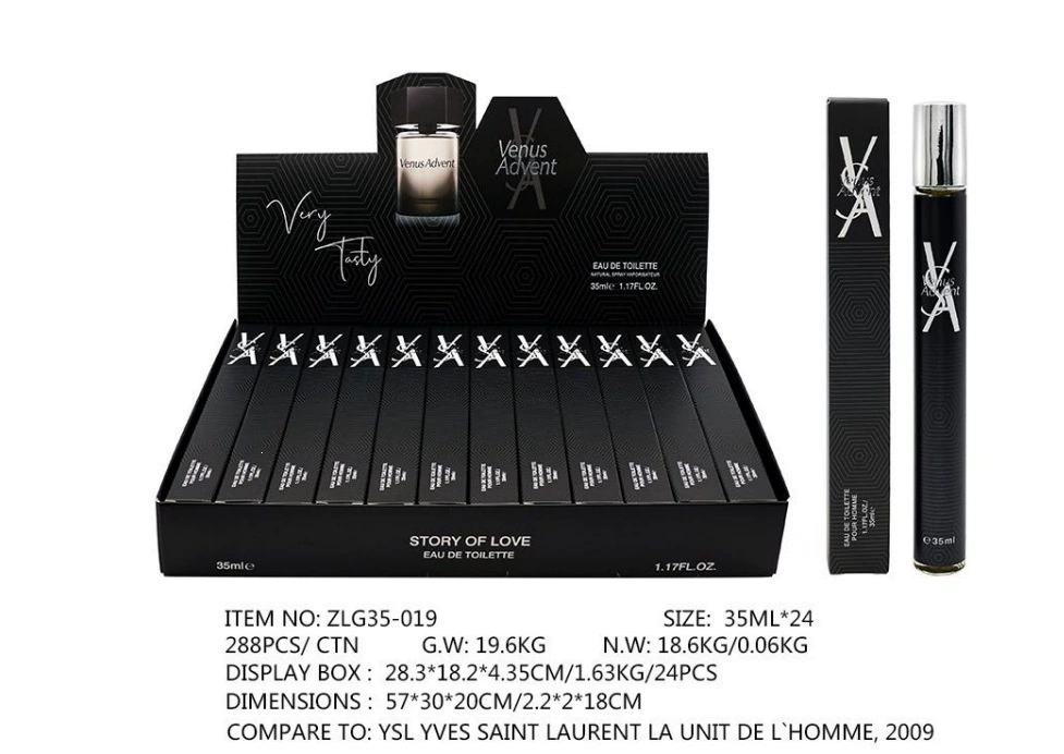 Muestras de Perfume al por Mayor para Comercio Exterior, Fragancia Portátil de Larga Duración de 35ml, Muestras de Perfume Árabe Unisex. ZLG-019 imagen 1