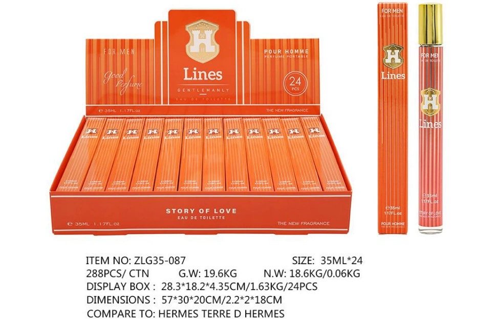 Muestras de Perfume al por Mayor para Comercio Exterior, Fragancia Portátil de Larga Duración de 35ml, Muestras de Perfume Árabe Unisex. ZLG-087 imagen 1