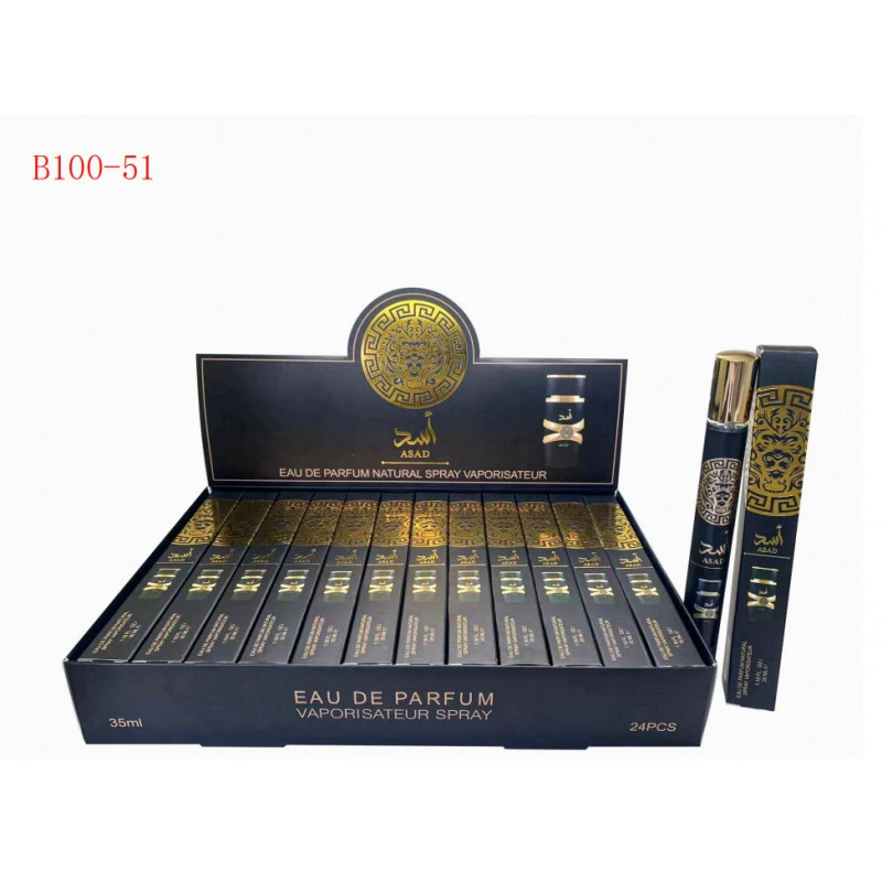 Frascos de muestra portátiles para mujer - Fragancia de larga duración - Venta al por mayor de perfumes populares de Oriente Medio, Dubái y Arabia para exportación. B100-51 imagen 1