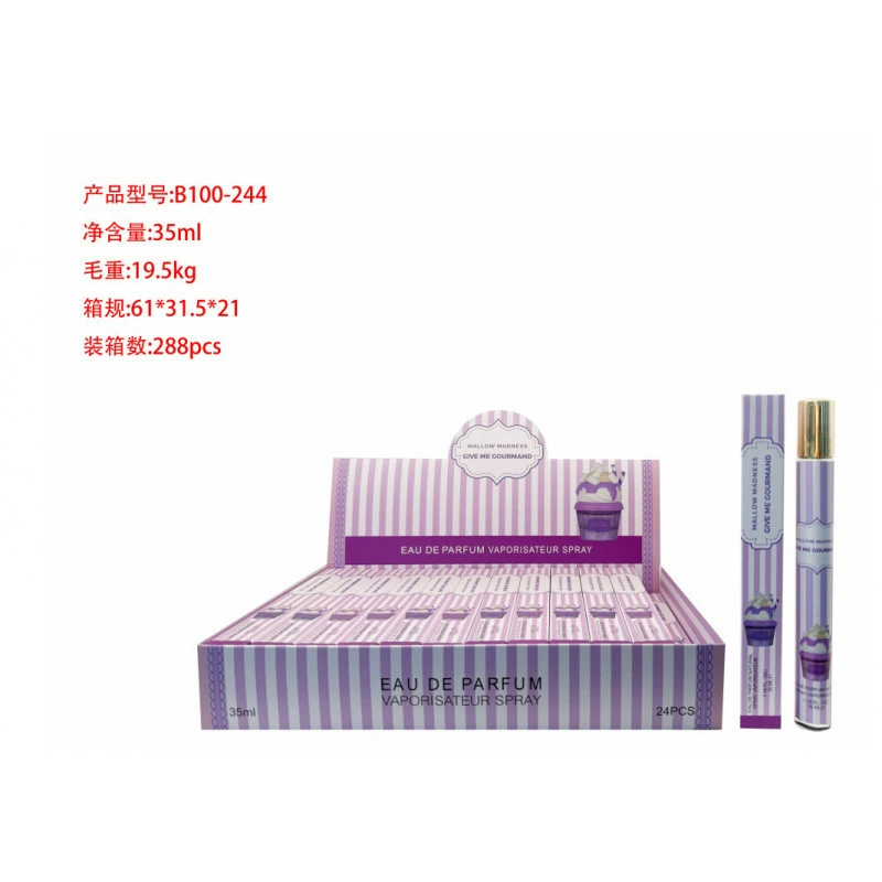 Frascos de muestra portátiles para mujer - Fragancia de larga duración - Venta al por mayor de perfumes populares de Oriente Medio, Dubái y Arabia para exportación. B100-244 imagen 1