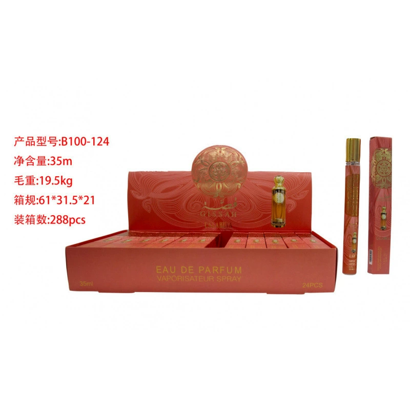 Frascos de muestra portátiles para mujer - Fragancia de larga duración - Venta al por mayor de perfumes populares de Oriente Medio, Dubái y Arabia para exportación. B100-124 imagen 1