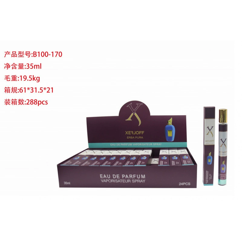 Frascos de muestra portátiles para mujer - Fragancia de larga duración - Venta al por mayor de perfumes populares de Oriente Medio, Dubái y Arabia para exportación. B100-170 imagen 1