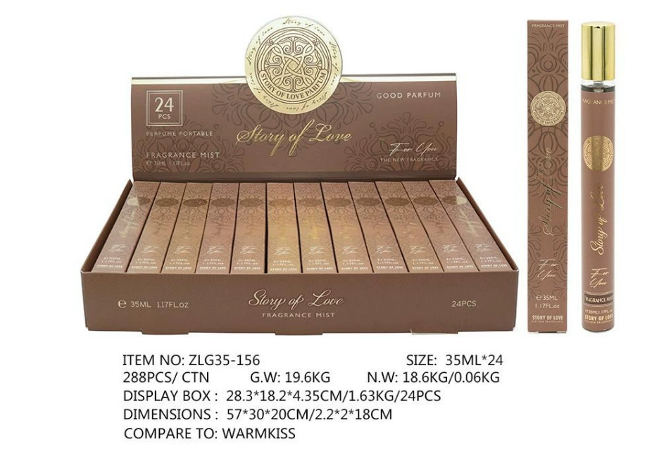 Muestras de Perfume al por Mayor para Comercio Exterior, Fragancia Portátil de Larga Duración de 35ml, Muestras de Perfume Árabe Unisex. ZLG-156 imagen 1