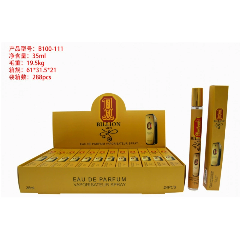 Frascos de muestra portátiles para mujer - Fragancia de larga duración - Venta al por mayor de perfumes populares de Oriente Medio, Dubái y Arabia para exportación. B100-111 imagen 1