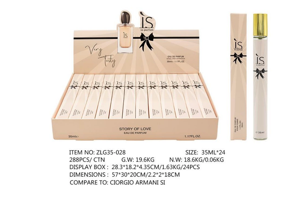 Muestras de Perfume al por Mayor para Comercio Exterior, Fragancia Portátil de Larga Duración de 35ml, Muestras de Perfume Árabe Unisex. ZLG-028 imagen 1