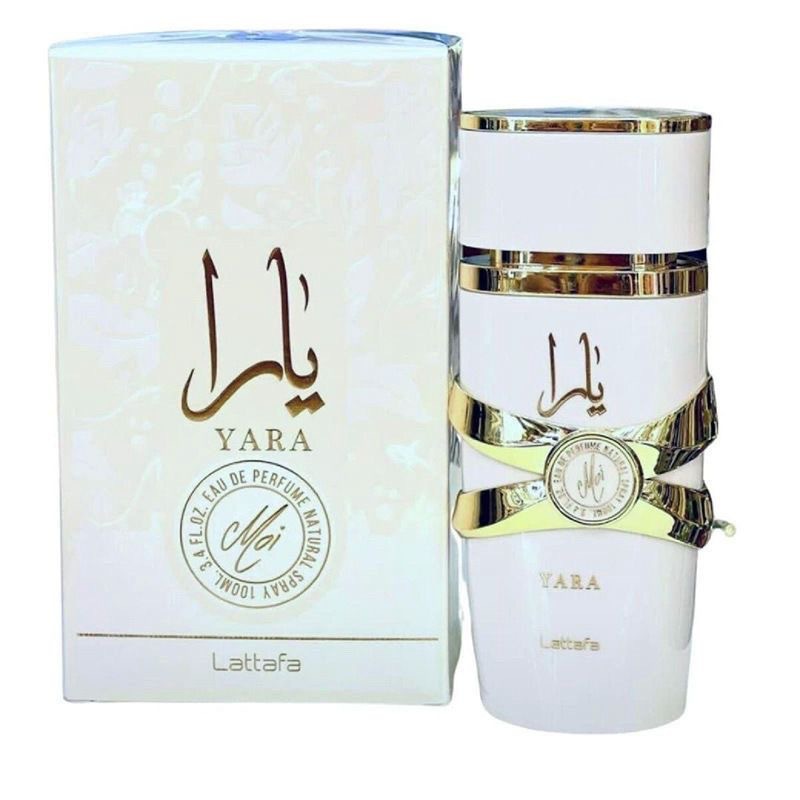 Perfumes transfronterizos para hombre y mujer ASADExport, Latafa árabe YARA, fragancia amaderada, fragancia de Dubái de Oriente Medio. OMY553 blanco 100ML imagen 1