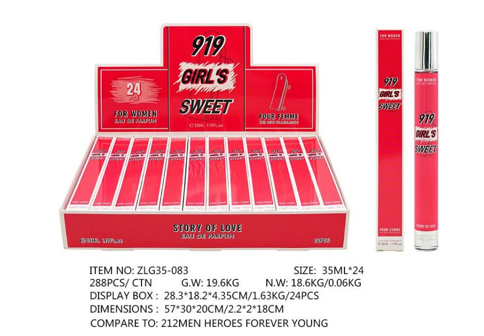 Muestras de Perfume al por Mayor para Comercio Exterior, Fragancia Portátil de Larga Duración de 35ml, Muestras de Perfume Árabe Unisex. ZLG-083 imagen 1
