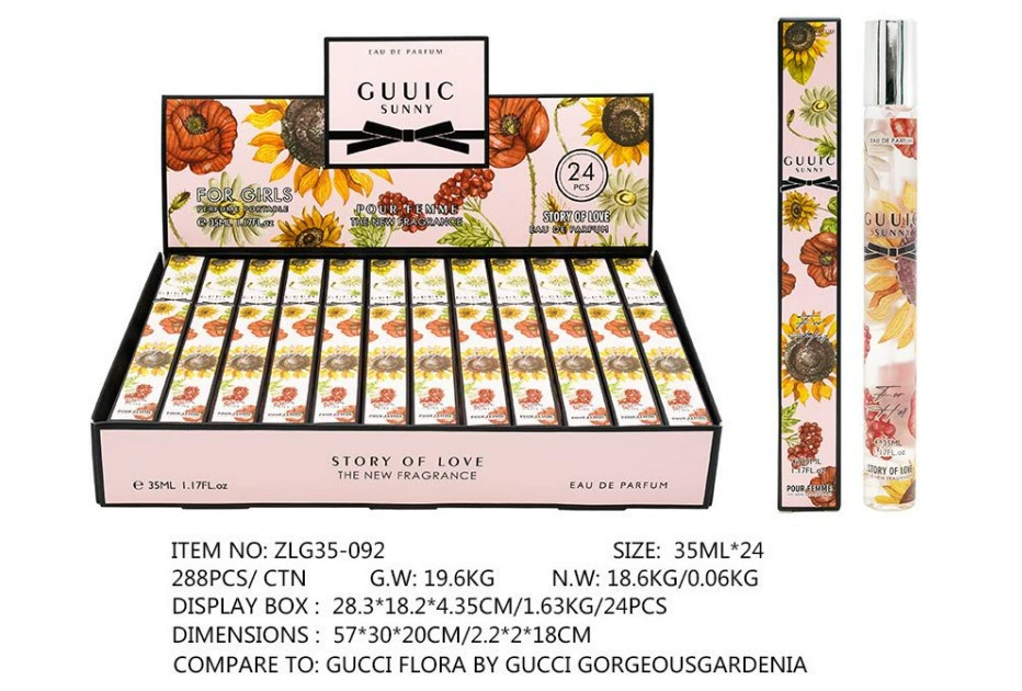 Muestras de Perfume al por Mayor para Comercio Exterior, Fragancia Portátil de Larga Duración de 35ml, Muestras de Perfume Árabe Unisex. ZLG-092 imagen 1
