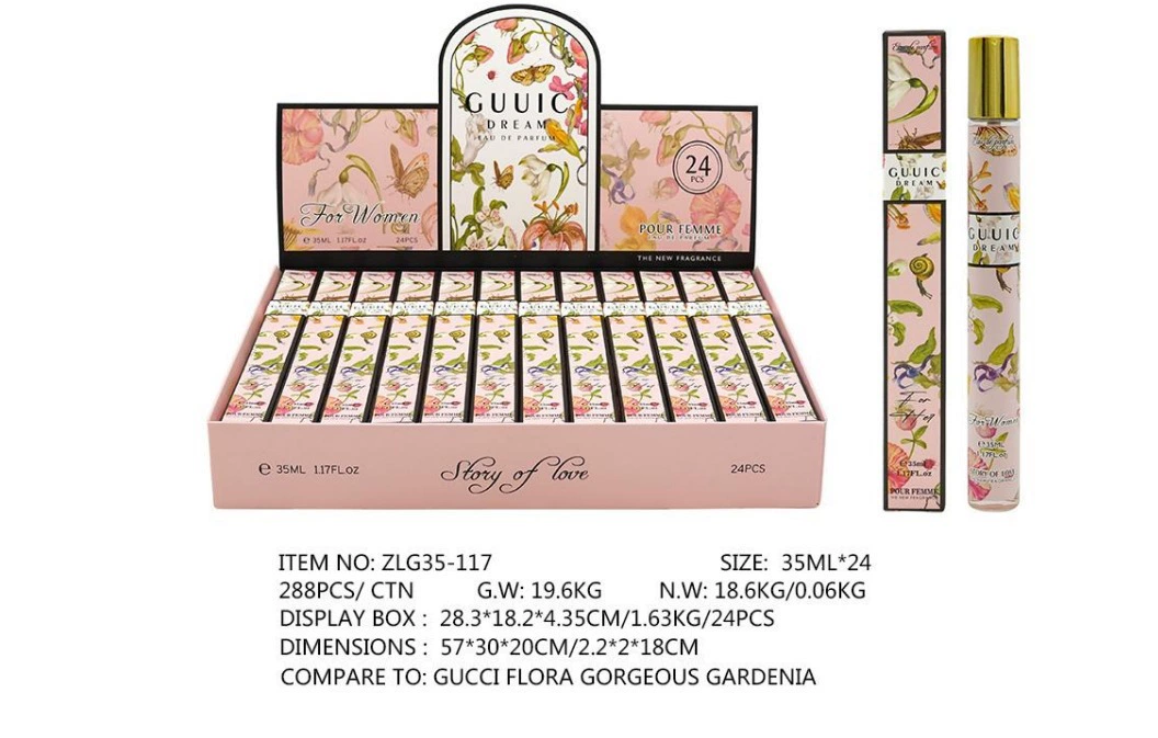 Muestras de Perfume al por Mayor para Comercio Exterior, Fragancia Portátil de Larga Duración de 35ml, Muestras de Perfume Árabe Unisex. ZLG-117 imagen 1