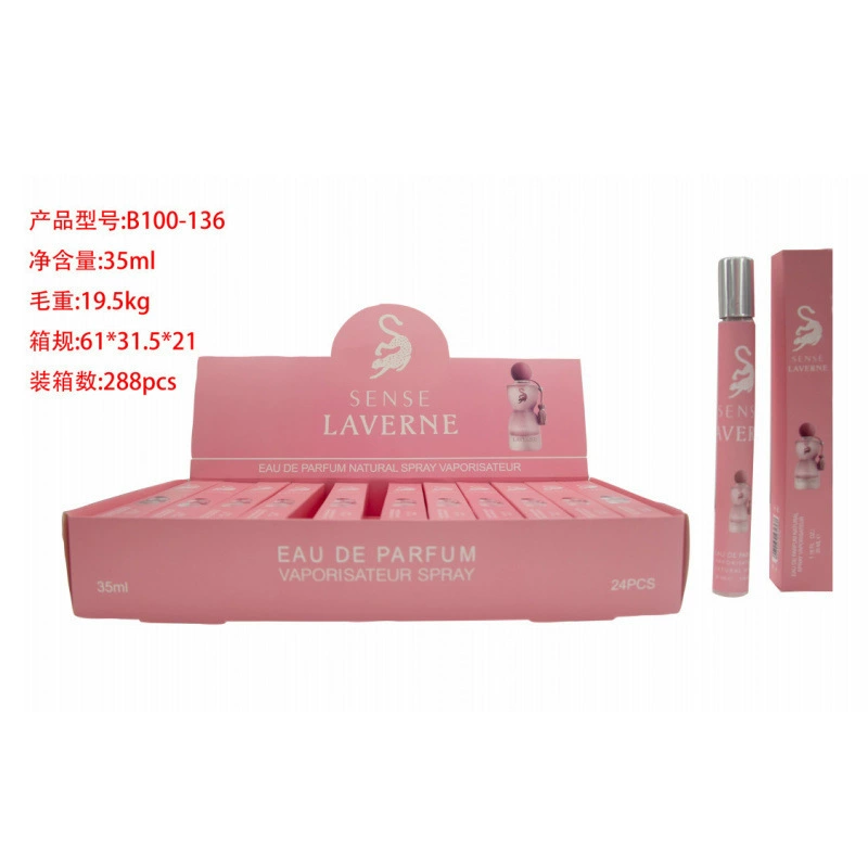 Frascos de muestra portátiles para mujer - Fragancia de larga duración - Venta al por mayor de perfumes populares de Oriente Medio, Dubái y Arabia para exportación. B100-136 imagen 1