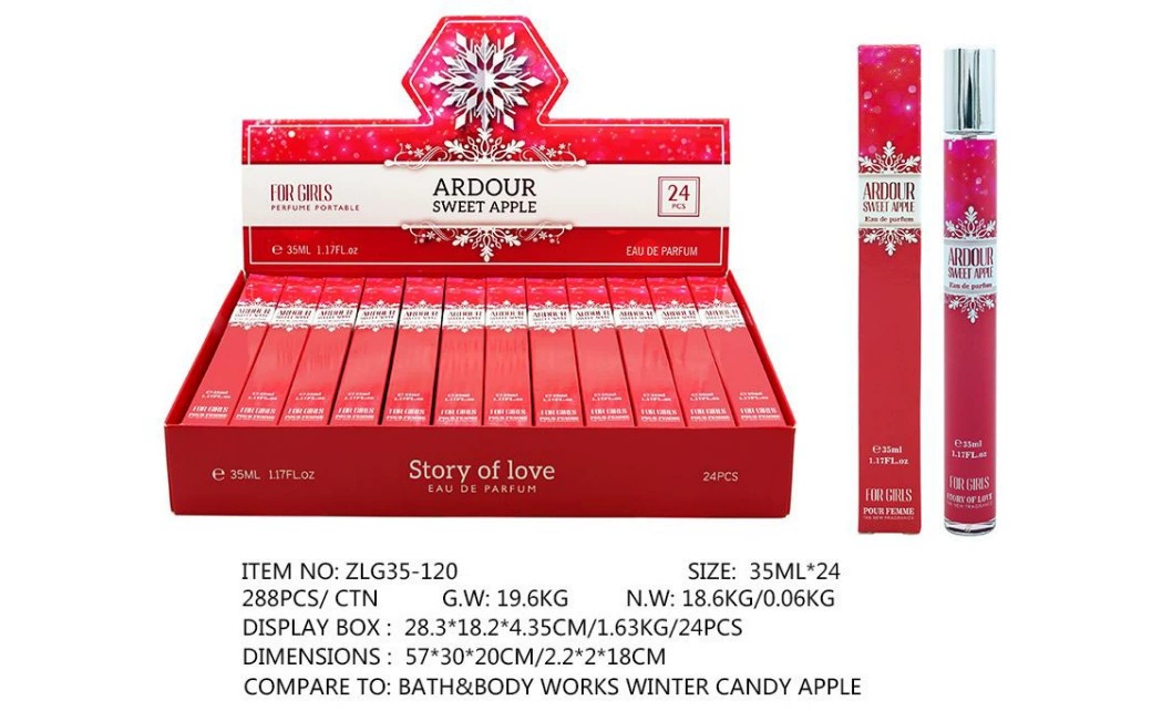 Muestras de Perfume al por Mayor para Comercio Exterior, Fragancia Portátil de Larga Duración de 35ml, Muestras de Perfume Árabe Unisex. ZLG-120 imagen 1