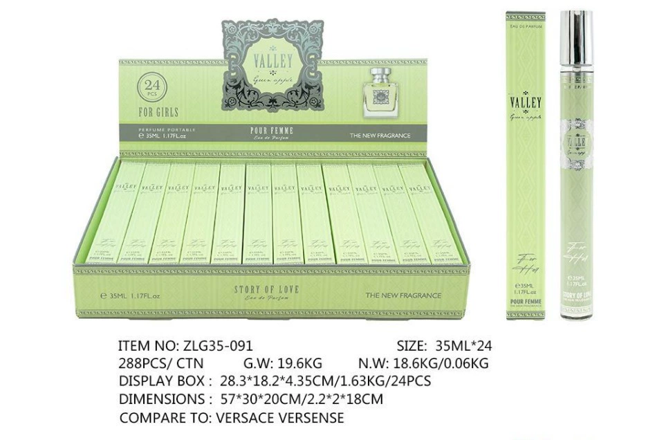Muestras de Perfume al por Mayor para Comercio Exterior, Fragancia Portátil de Larga Duración de 35ml, Muestras de Perfume Árabe Unisex. ZLG-091 imagen 1