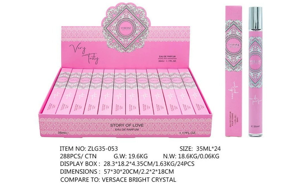 Muestras de Perfume al por Mayor para Comercio Exterior, Fragancia Portátil de Larga Duración de 35ml, Muestras de Perfume Árabe Unisex. ZLG-053 imagen 1