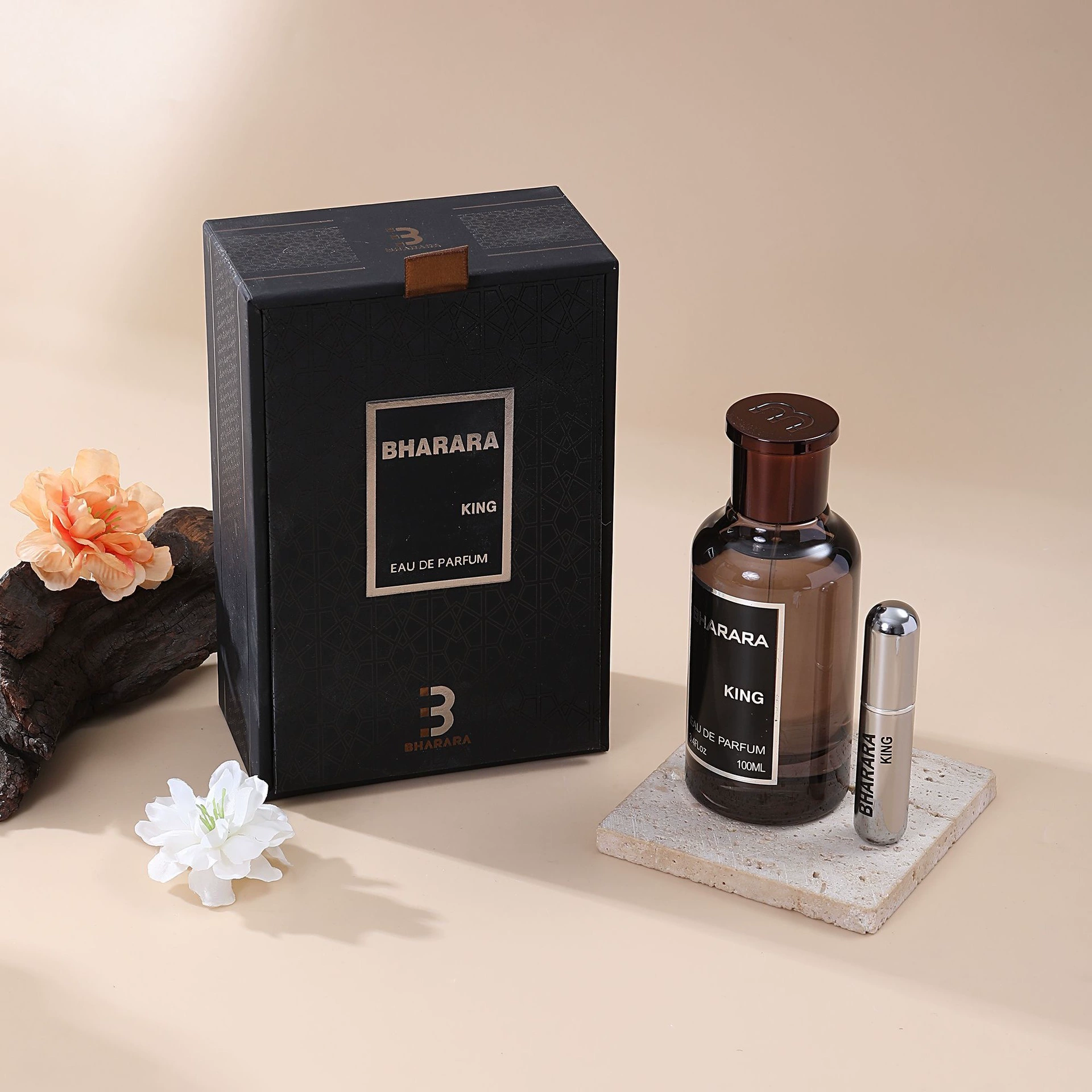 Perfume Bharar King Grey Balala de 100 ml, un éxito de ventas internacional, ideal para Oriente Medio, Dubái y Arabia. color chocolate imagen 1