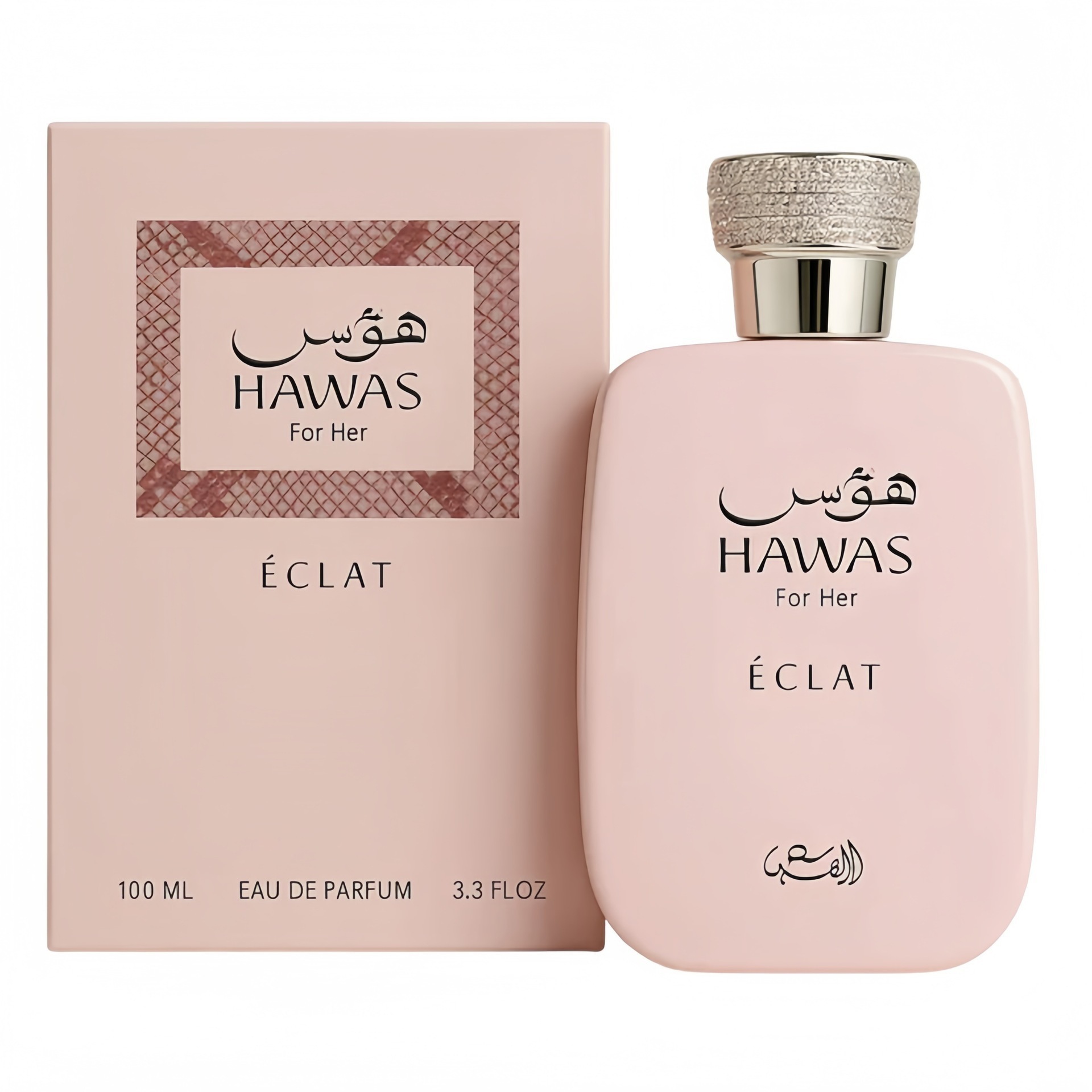 Éxito de ventas transfronterizo: Hawas Rasas - Perfume de lujo para hombre de la marca árabe de Oriente Medio Dubai (Stock auténtico de mostrador) Rosa de alta calidad imagen 1