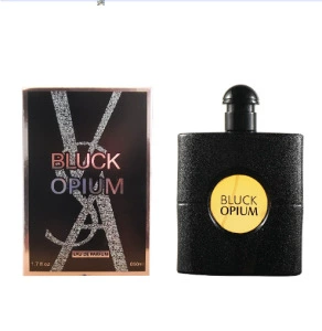 Modelo de exportación Reversal Paris Black Crow Eau de Liberty Perfume de marca reconocida para hombre y mujer, fragancia de larga duración. Pato Café Negro 50ML imagen 1