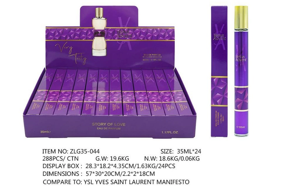 Muestras de Perfume al por Mayor para Comercio Exterior, Fragancia Portátil de Larga Duración de 35ml, Muestras de Perfume Árabe Unisex. ZLG-044 imagen 1