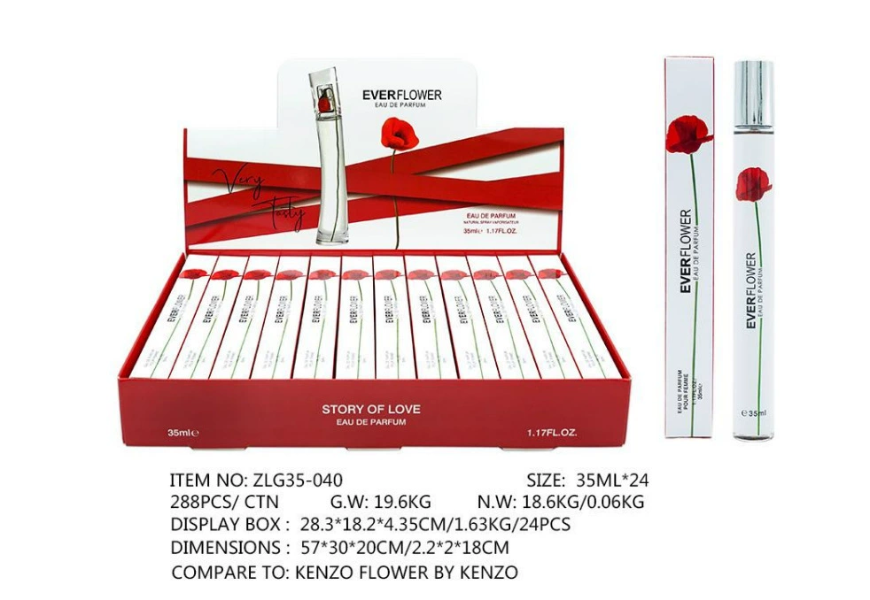 Muestras de Perfume al por Mayor para Comercio Exterior, Fragancia Portátil de Larga Duración de 35ml, Muestras de Perfume Árabe Unisex. ZLG-040 imagen 1