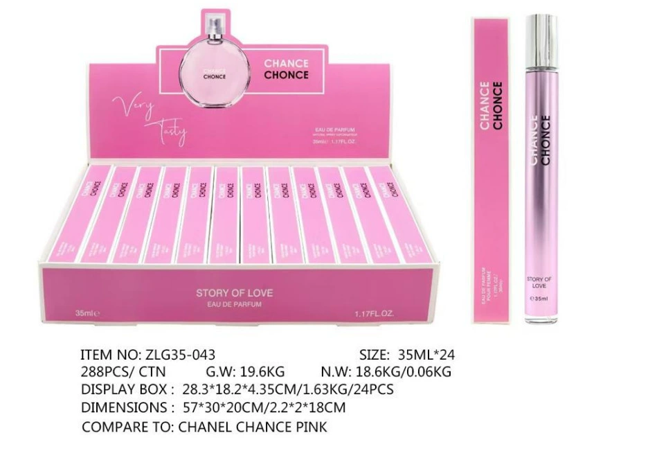 Muestras de Perfume al por Mayor para Comercio Exterior, Fragancia Portátil de Larga Duración de 35ml, Muestras de Perfume Árabe Unisex. ZLG-043 imagen 1