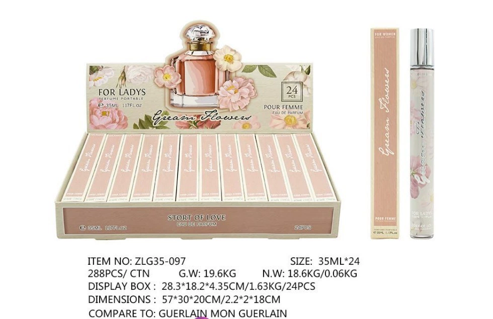 Muestras de Perfume al por Mayor para Comercio Exterior, Fragancia Portátil de Larga Duración de 35ml, Muestras de Perfume Árabe Unisex. ZLG-097 imagen 1