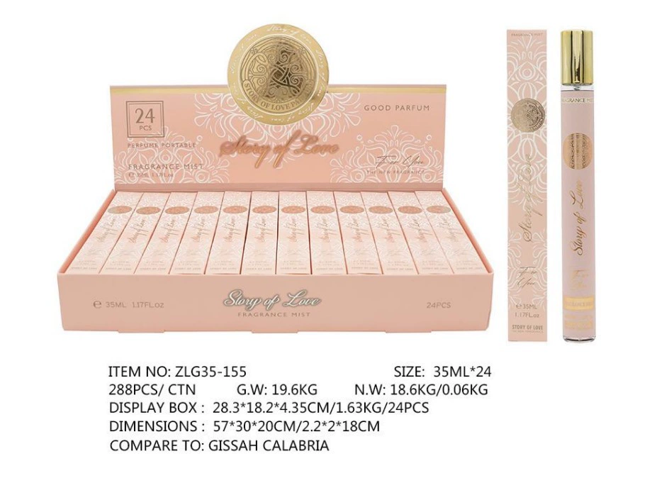 Muestras de Perfume al por Mayor para Comercio Exterior, Fragancia Portátil de Larga Duración de 35ml, Muestras de Perfume Árabe Unisex. ZLG-155 imagen 1