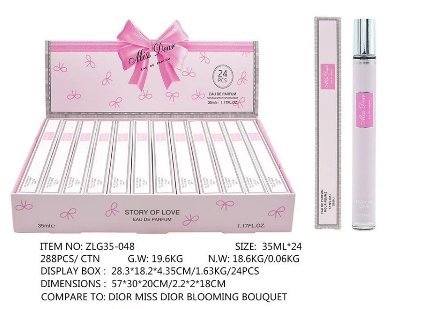 Muestras de Perfume al por Mayor para Comercio Exterior, Fragancia Portátil de Larga Duración de 35ml, Muestras de Perfume Árabe Unisex. ZLG-048 imagen 1