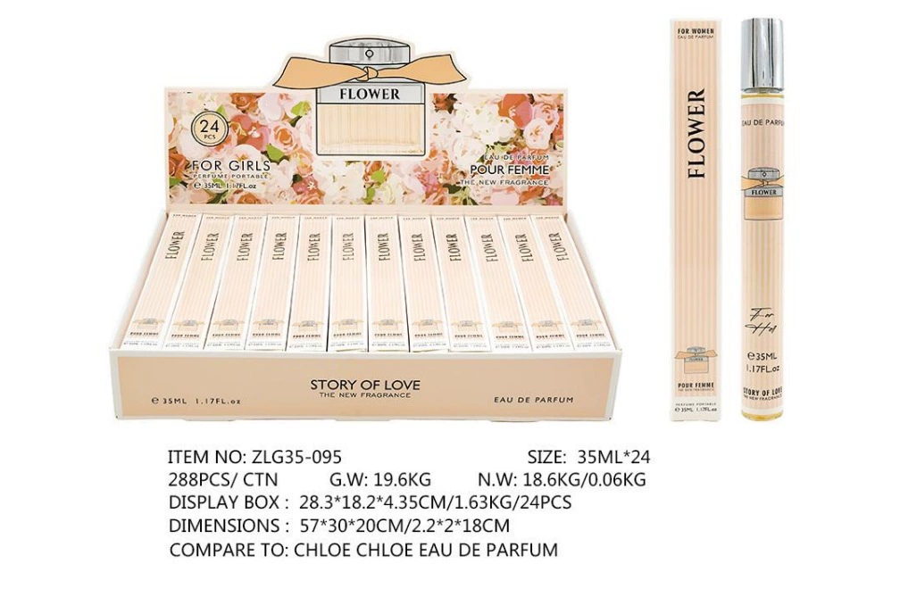 Muestras de Perfume al por Mayor para Comercio Exterior, Fragancia Portátil de Larga Duración de 35ml, Muestras de Perfume Árabe Unisex. ZLG-095 imagen 1