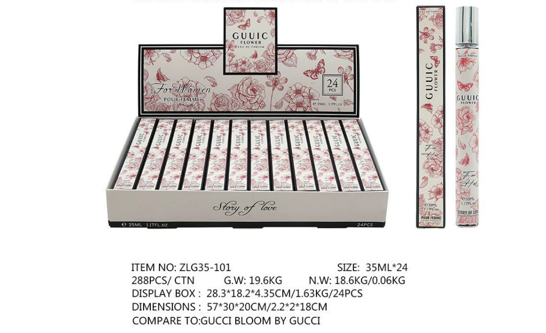 Muestras de Perfume al por Mayor para Comercio Exterior, Fragancia Portátil de Larga Duración de 35ml, Muestras de Perfume Árabe Unisex. ZLG-101 imagen 1