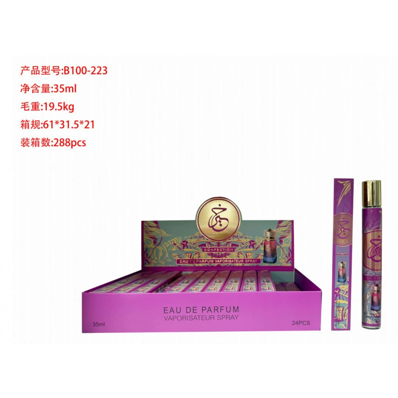 Frascos de muestra portátiles para mujer - Fragancia de larga duración - Venta al por mayor de perfumes populares de Oriente Medio, Dubái y Arabia para exportación. B100-223 imagen 1